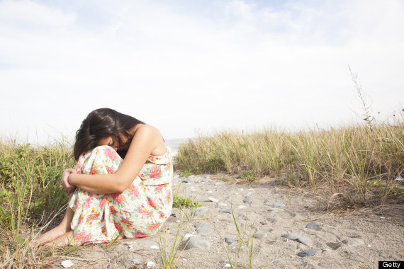 sad beach