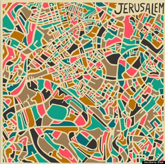 jerusalem map