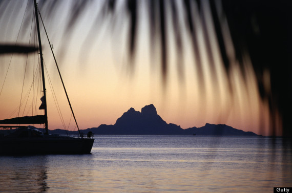 french polynesia sailboat