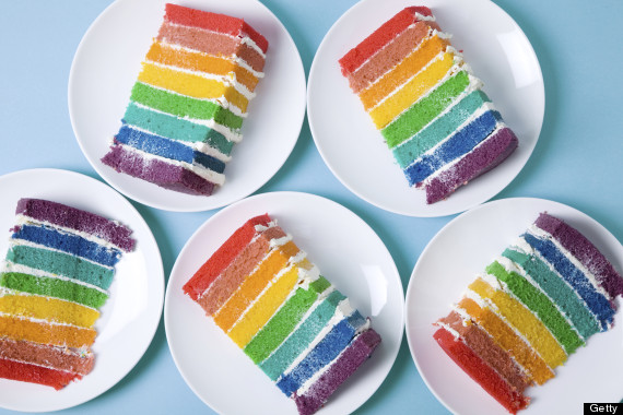 rainbow cake