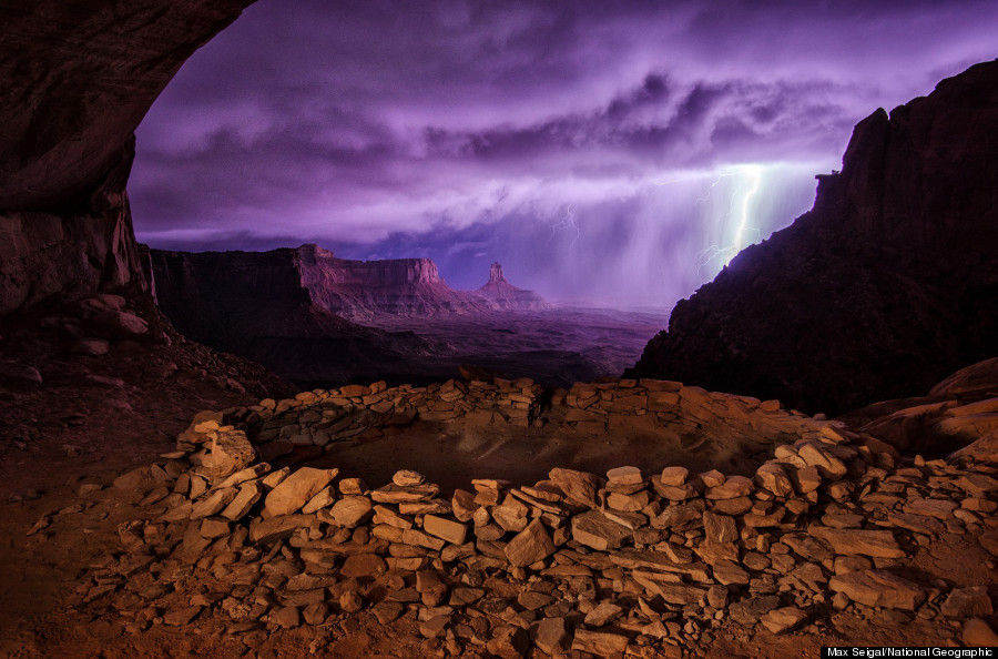 thunderstorm at false kiva