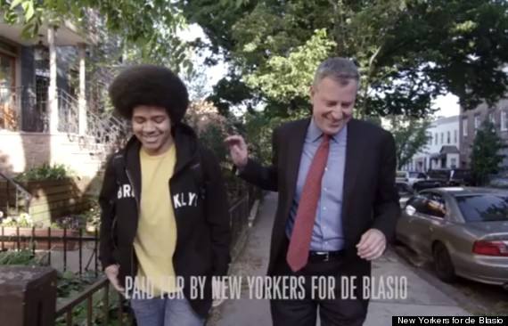 bill de blasio ad