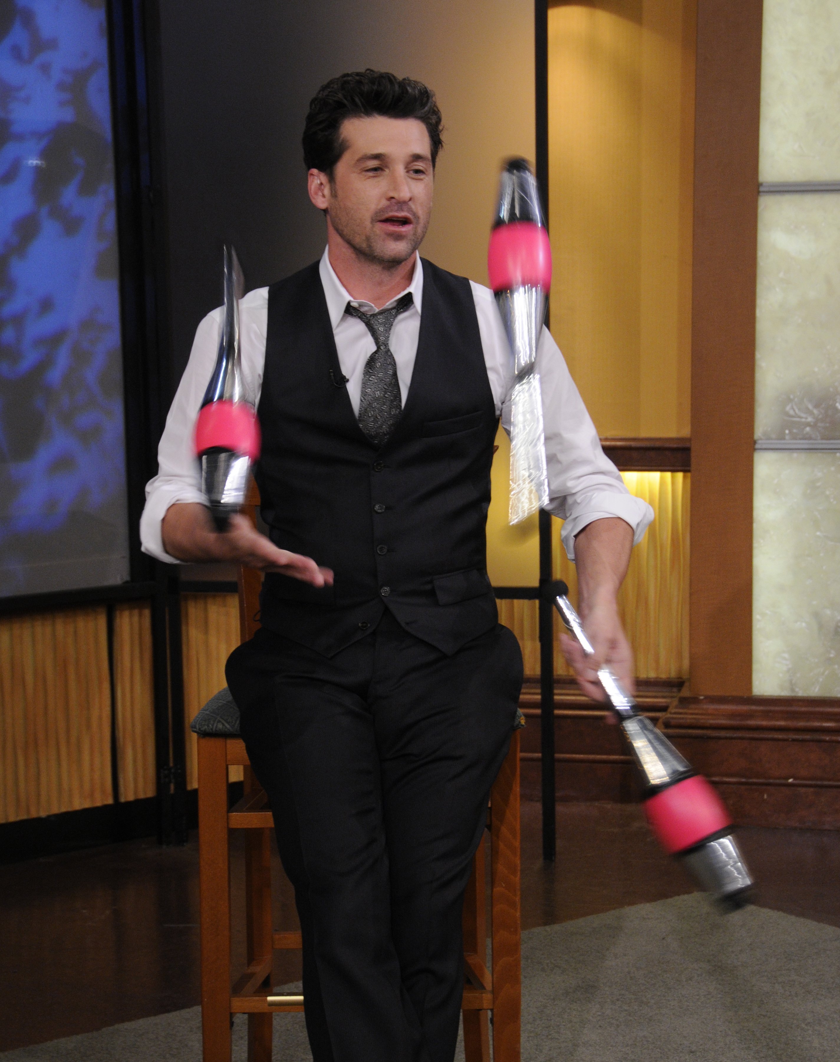 patrick dempsey juggle