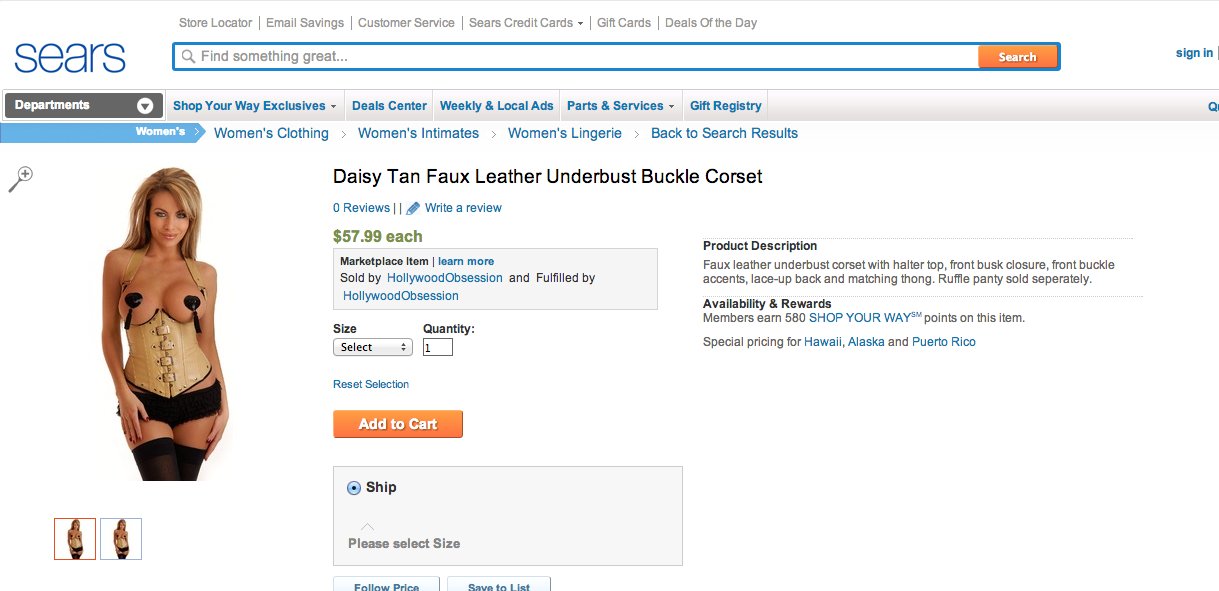 Faux Leather Underbust Buckle Corset