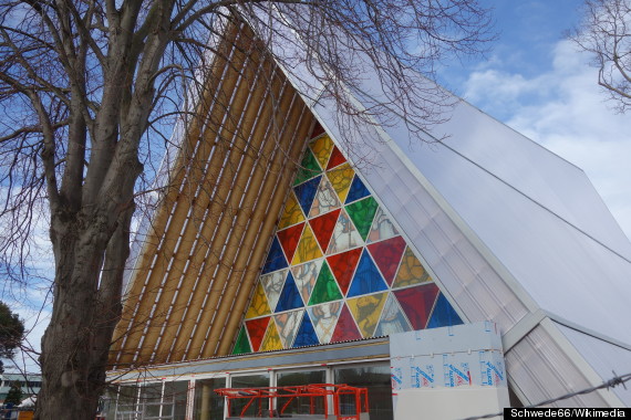 cardboard cathedral