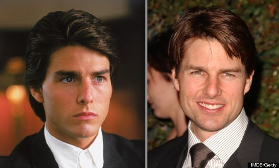 young tom cruise long hair
