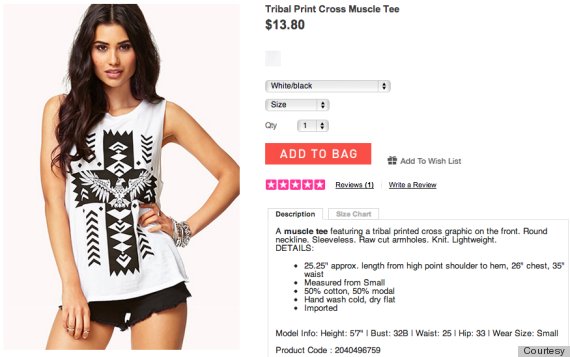 Forever 21's Cross Shirts Are For The Edgy Christian Fashionista 