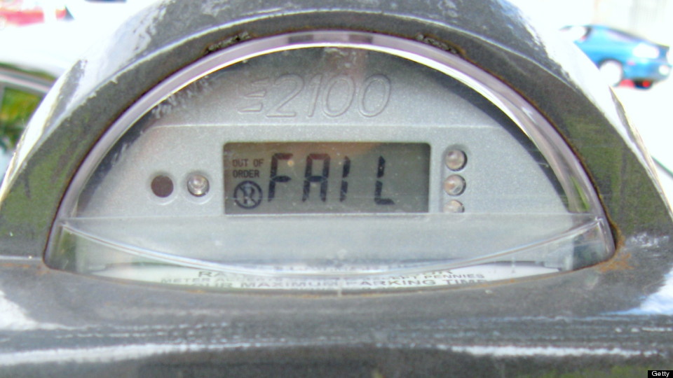 parking meter fail