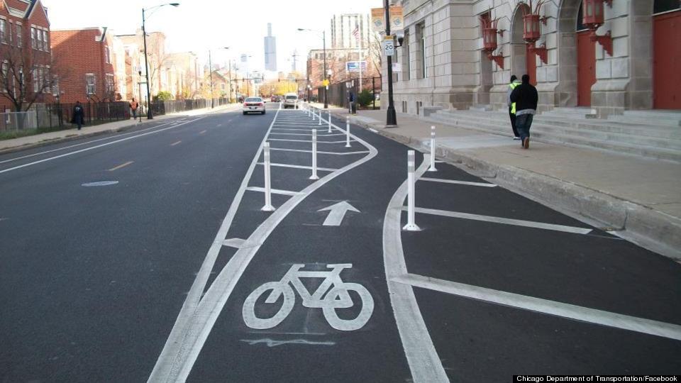 chicago bike lane