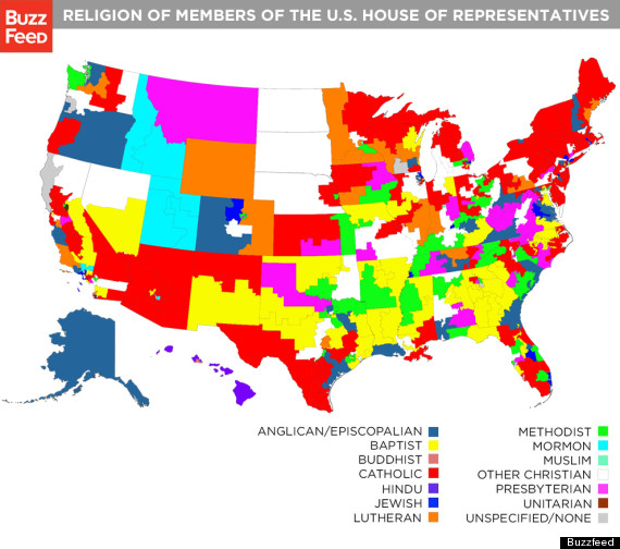 religion map