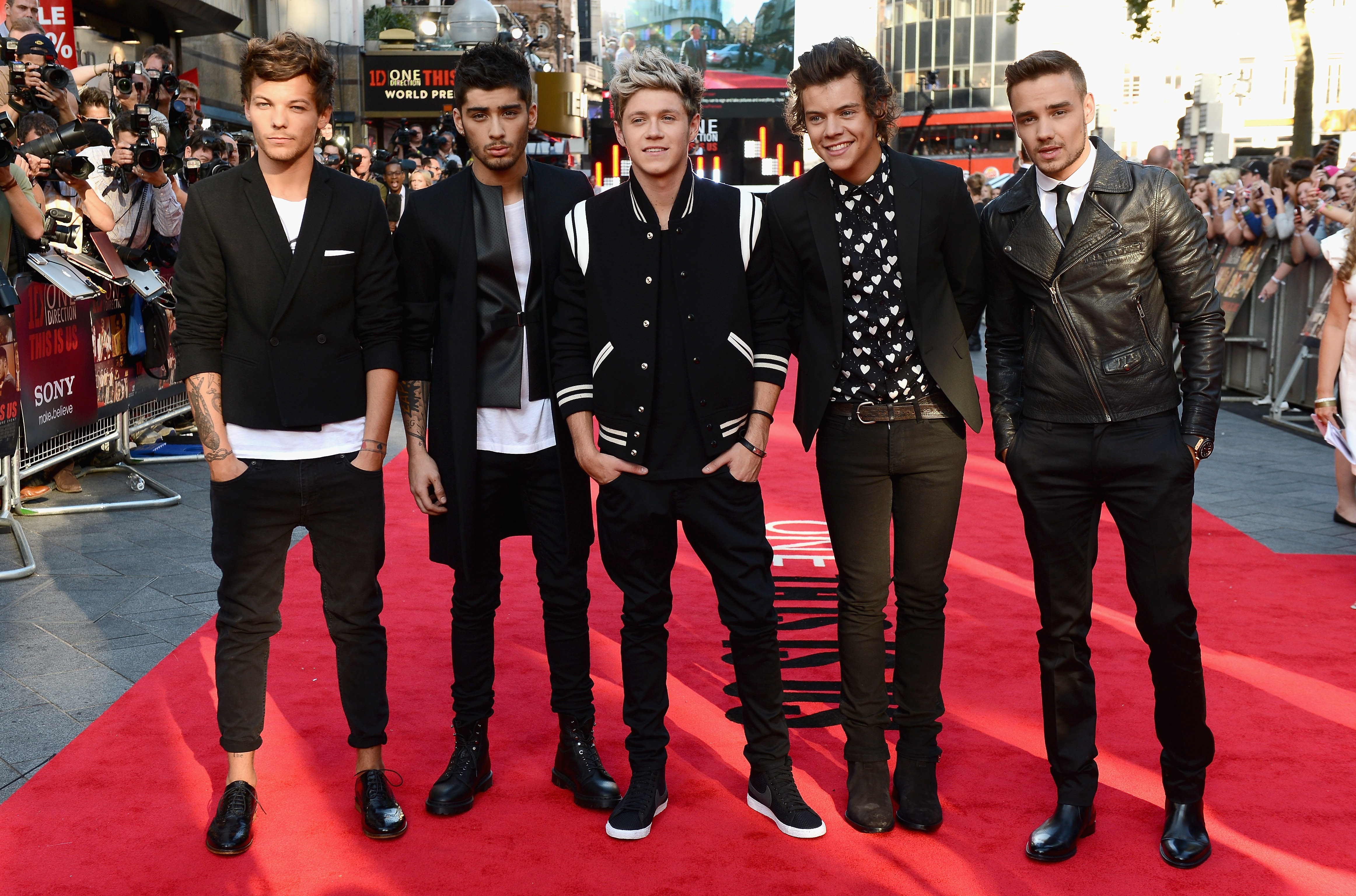 one direction movie premiere