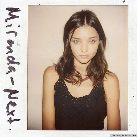 model polaroids