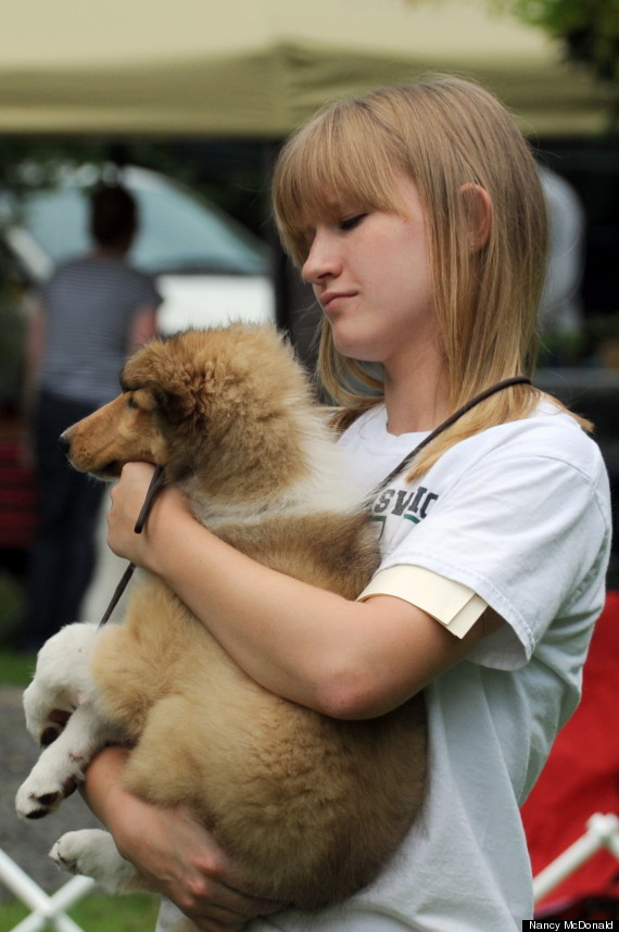 puppy hold