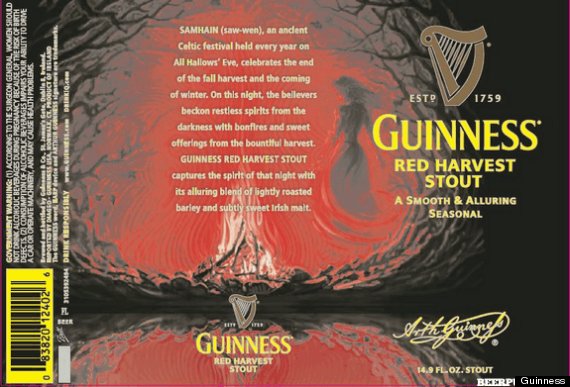 red harvest stout guinness