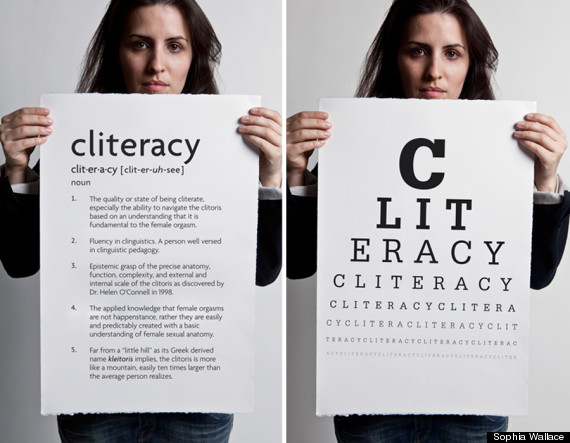 Asian Clit 1 2 3 - Cliteracy 101: Artist Sophia Wallace Wants You To Know The ...