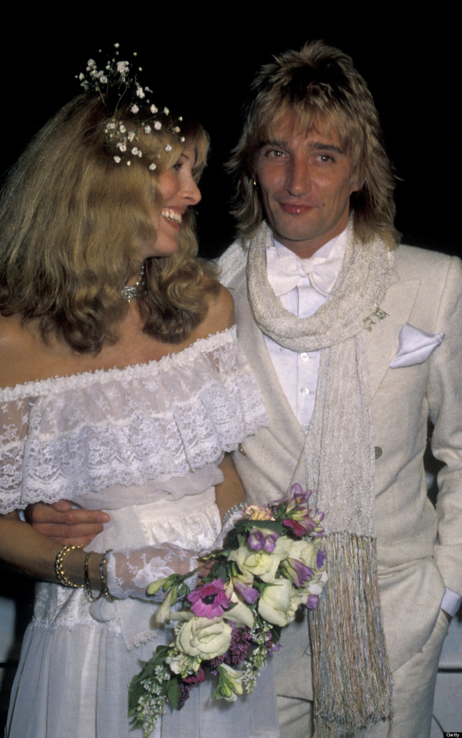 rod stewart wedding