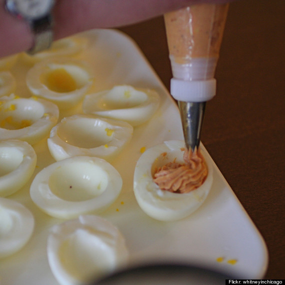 deviled eggs