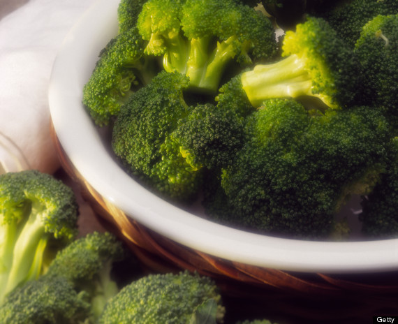 steamed broccoli