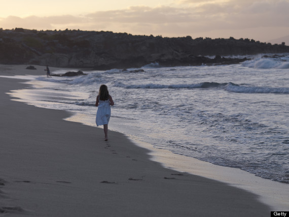 beach walk