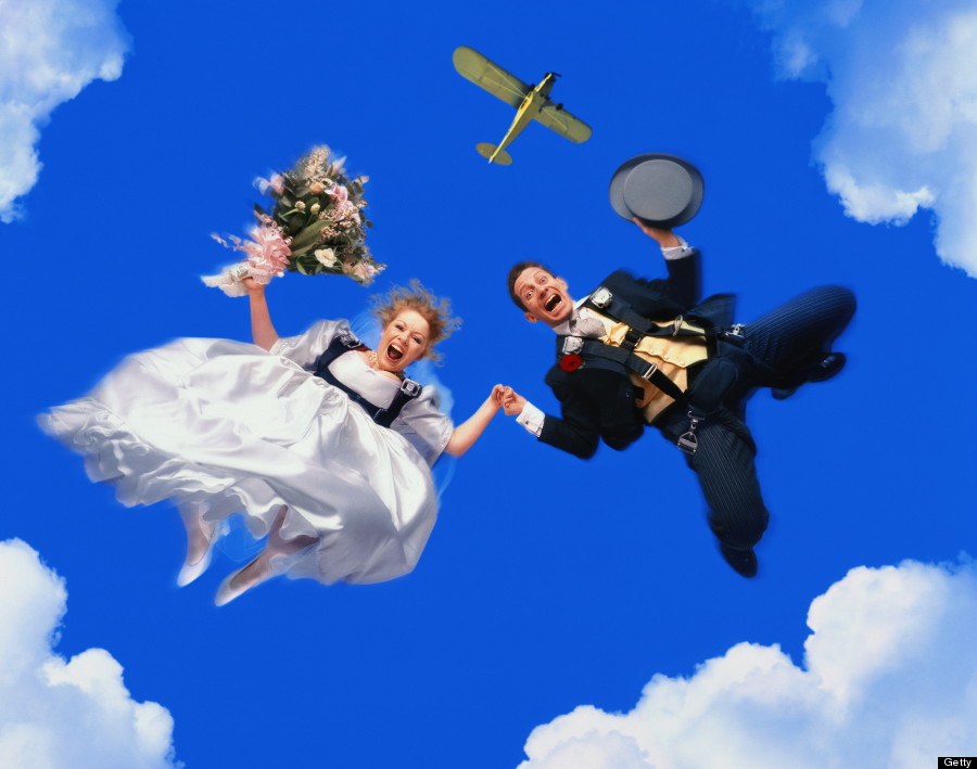 skydive couple