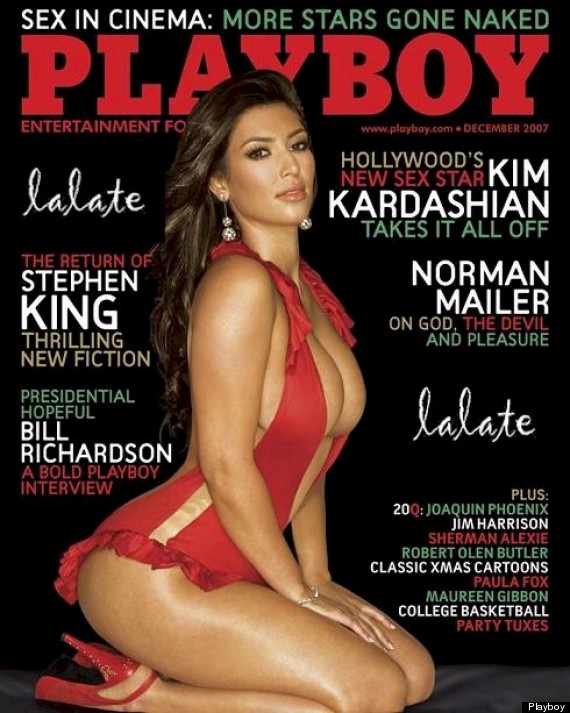 kim kardashian playboy