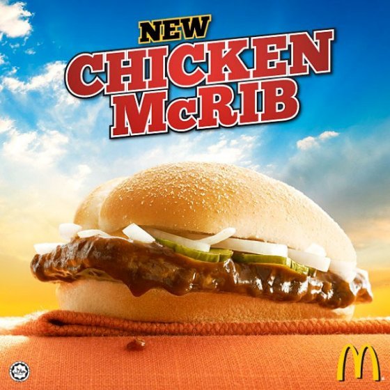 mcdonalds chicken mcrib