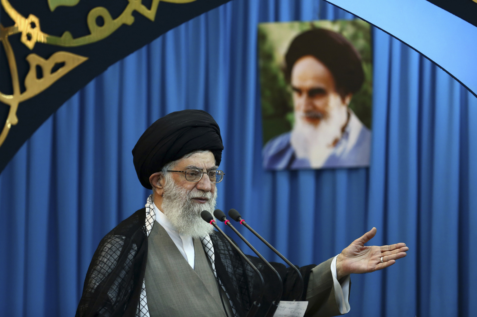 Iran's Ayatollah Ali Khamenei Warns U.S. Will 'Suffer Loss' Over Syria ...