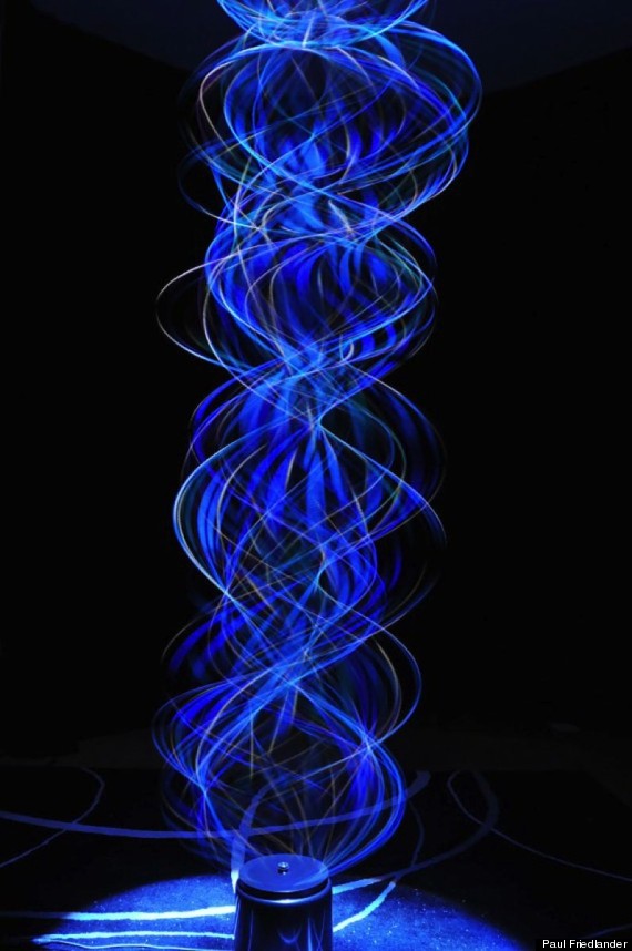Kinetic Light Sculptures By Paul Friedlander Merge Science & Art ...