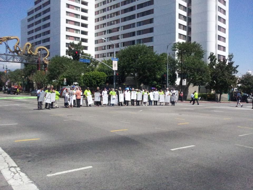 walmart protest