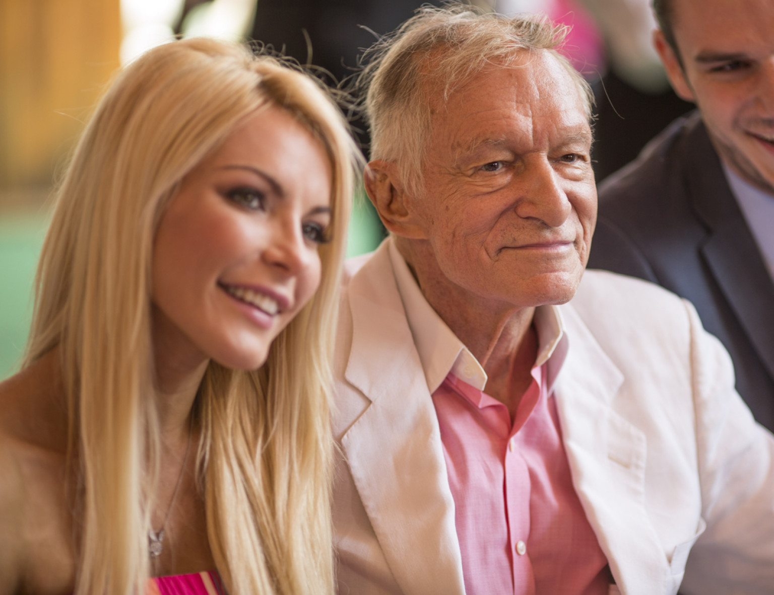 Hugh Hefner And Wife Crystal Harris' Disneyland Adventure Includes ...