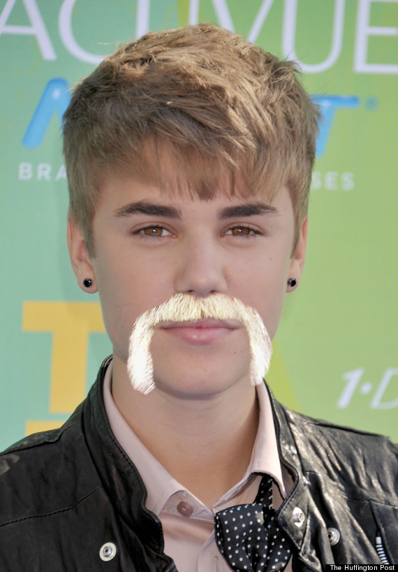 justin bieber mustahces