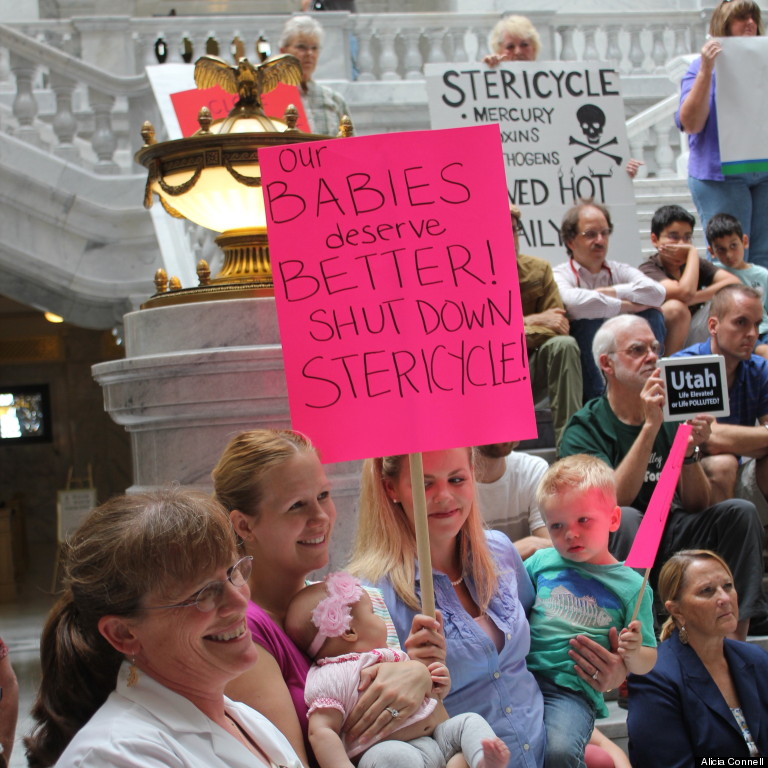 stericycle protest