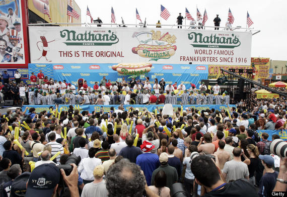 nathans hot dog contest