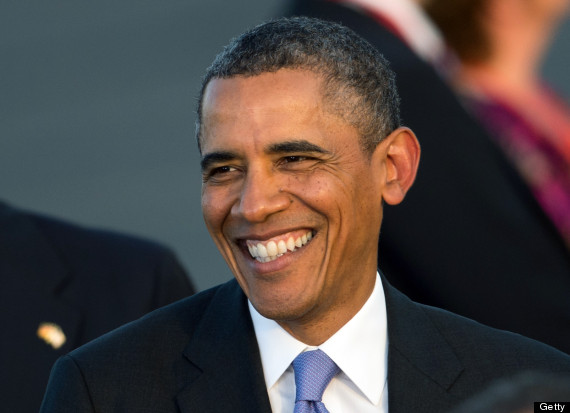 barack obama smiling