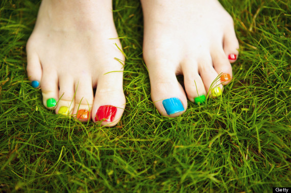 colorful nails