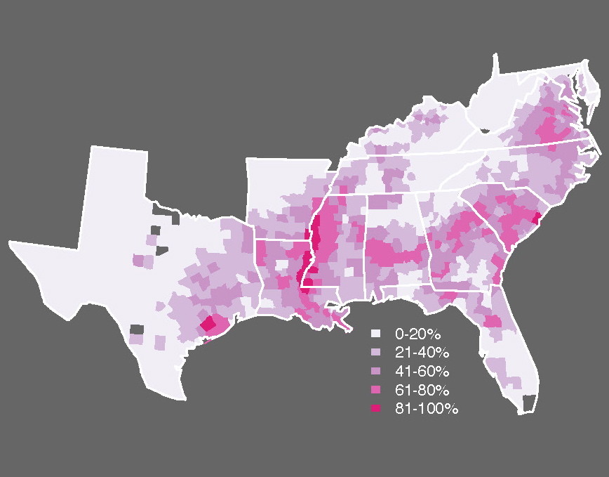 slavery strongholds