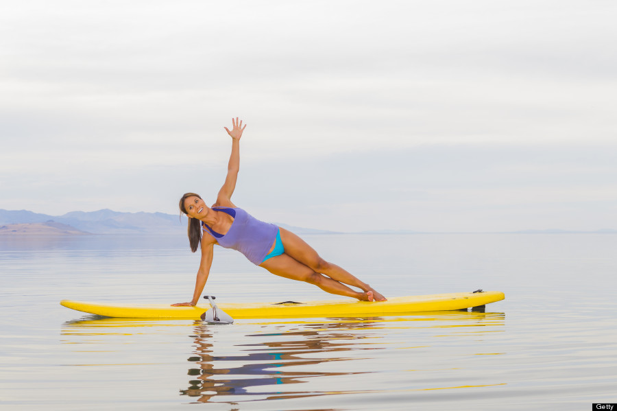 Match Made in Heaven: Stand-up Paddle Boarding + Yoga = SUP Yoga