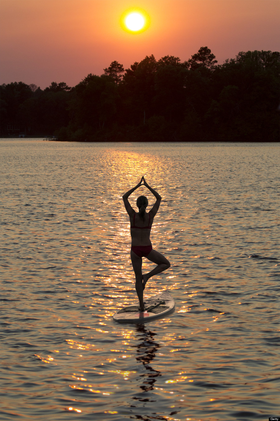 paddleboard yoga