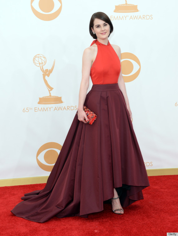 Michelle Dockery's Emmy Dress 2013 Is A Stunning Prada Number (PHOTOS ...
