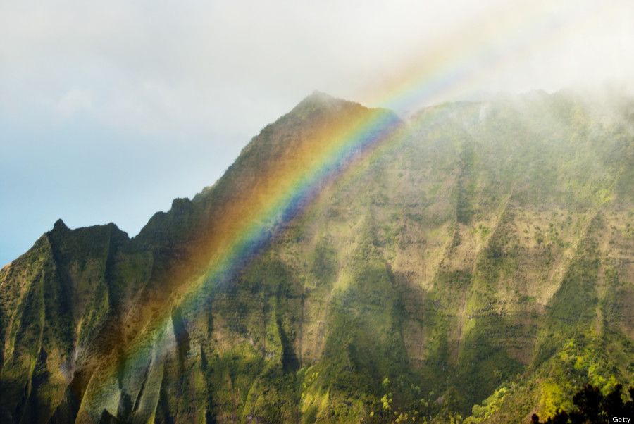 17 Photos Of Hawaii Rainbows To Brighten Your Day Huffpost Life