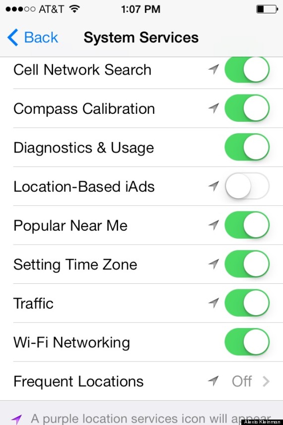 ios 7 battery life