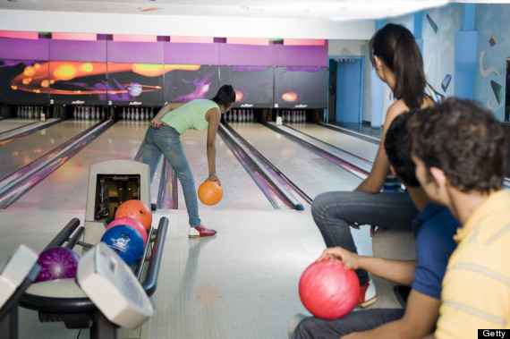 friends bowling