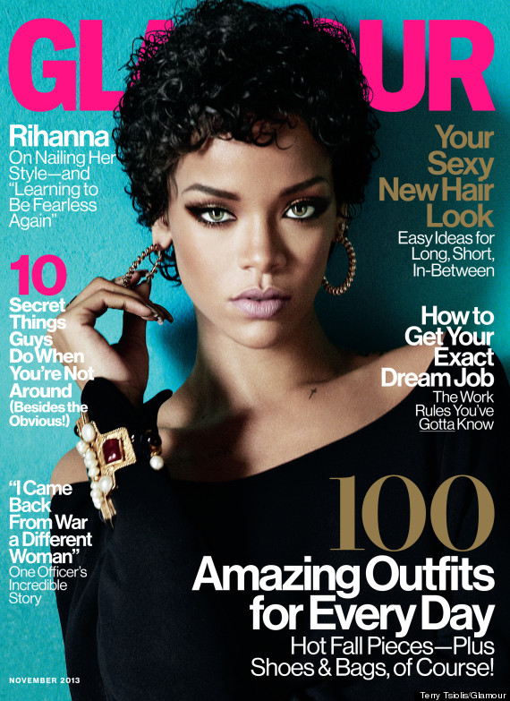 rihanna glamour