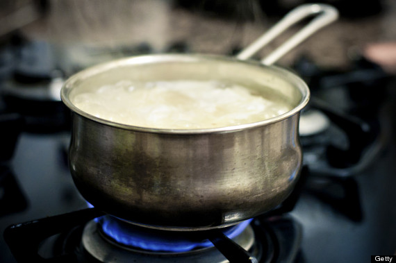 water boil pot