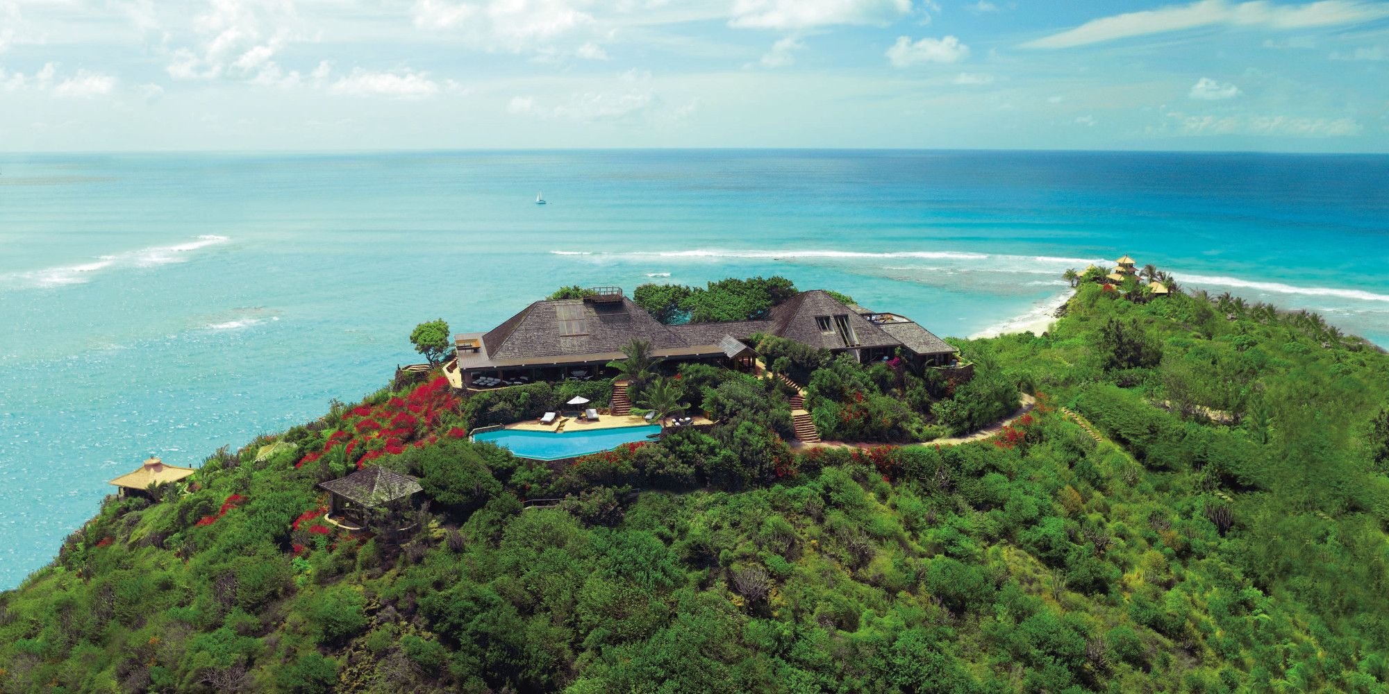 Necker Island: Richard Branson Reopens The Great House Two Years After ...