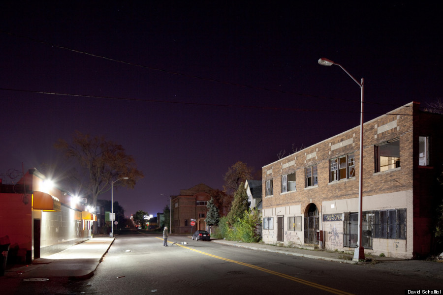 detroit streetlights