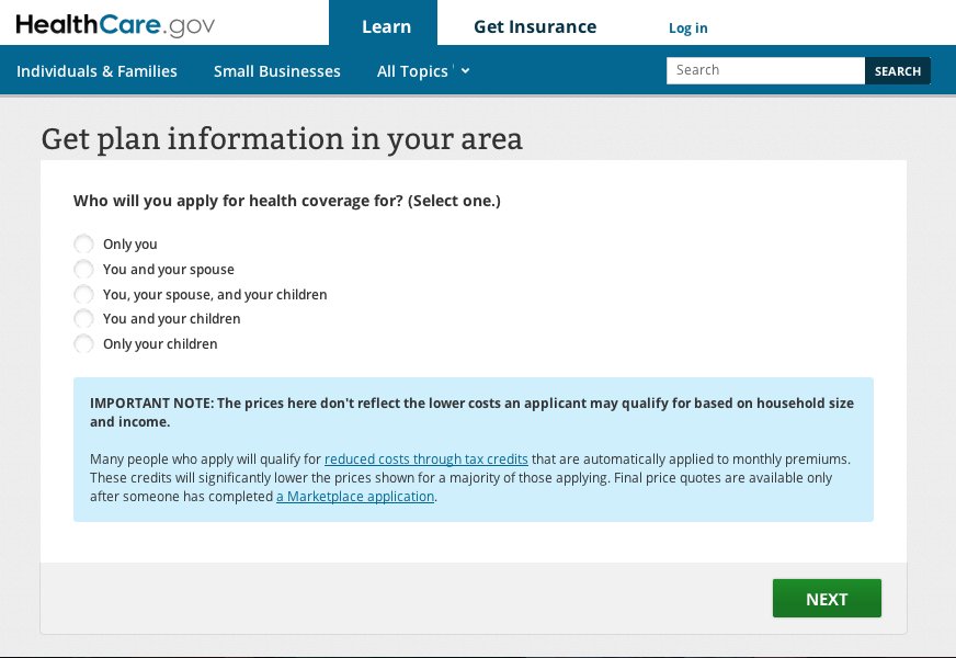 obamacare premiums