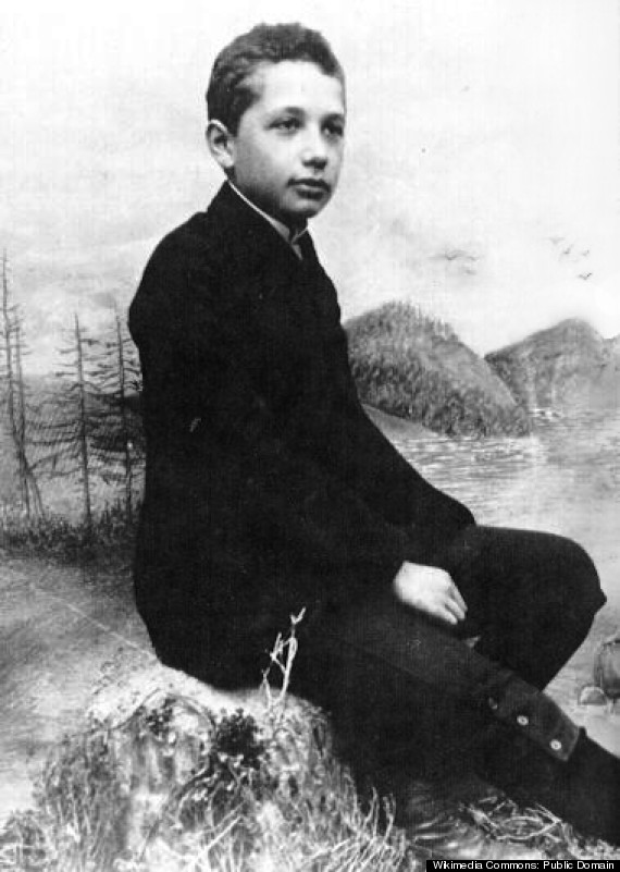 albert einstein teenager