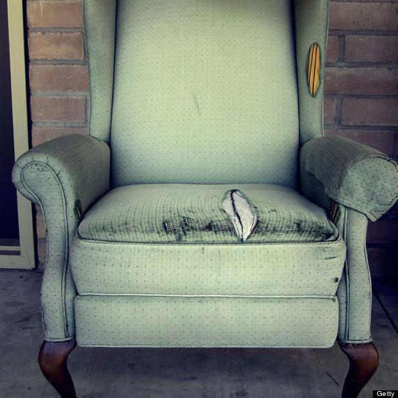 old easy chair