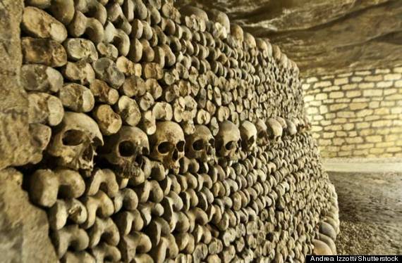 paris catacombs